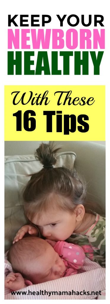 Prevent newborn cold and sickness with 16 easy tips.