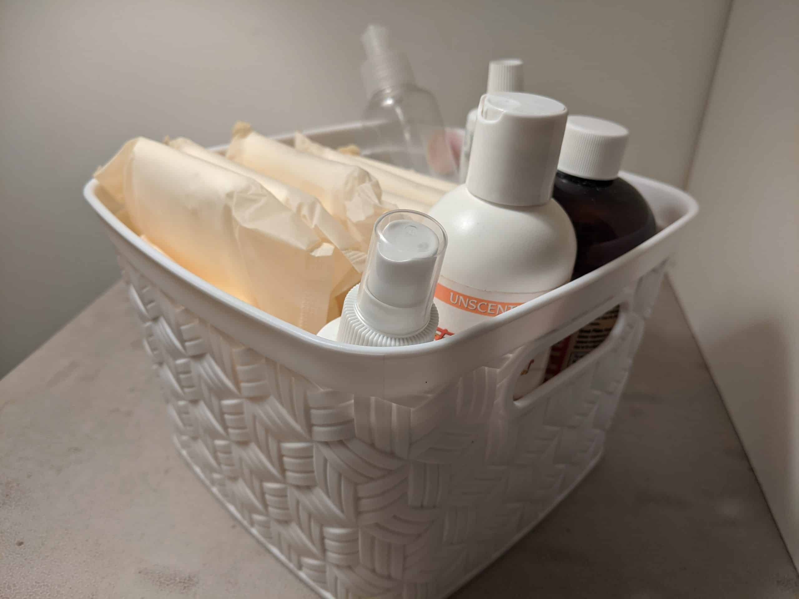 Natural Postpartum Kit Checklist