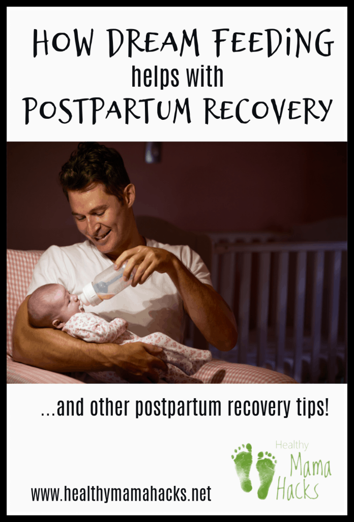 Learn how dream feeding can be helpful for your postpartum recovery. During the early weeks with a newborn, dream feeds can be a helpful tool to make sure that your baby is getting enough to eat and that YOU are getting enough sleep. Learn more! #dreamfeeding, #dreamfeeds, #newbornfeeding